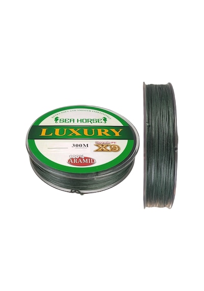 Luxury 9x 300m İp Misina Yeşil 0.14mm