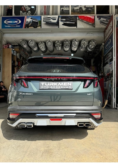 Hyundai Tucson 2025 Sonrası Ön-arka Difüzör Seti