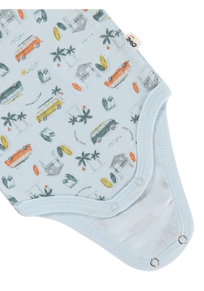 Civil Baby Safari Empirme 0-24 Ay Çıtçıtlı Badi - Mavi