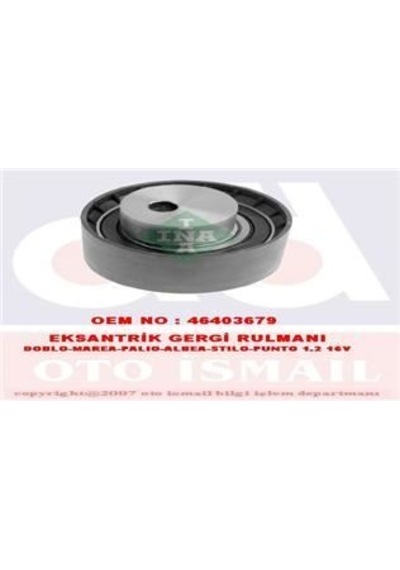 INA 531041430 TRİGER EKSANTRİK GERGİ RULMANI PALIO ALBEA 1.2 16V