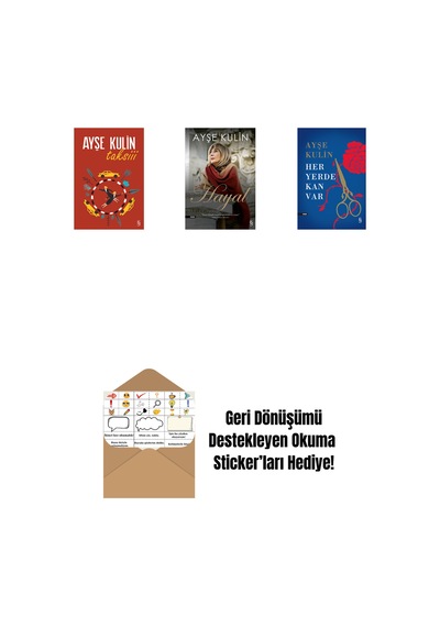 Taksiii + Hayal + Her Yerde Kan Var Ciltli + Okuma Sticker'ları