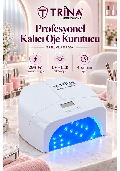 Trına Profesyonel Kalıcı Oje Kurutucu Uv Lamba 13496710