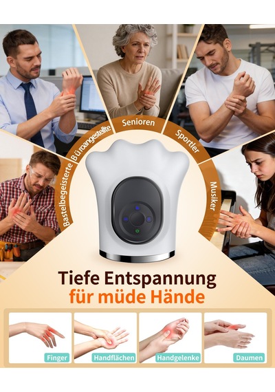 Decohome El Tipi Masaj Cihazı, Isı Ve Hava Sıkıştırmalı, Kablosuz Decohome El Tipi Masaj Cihazı, Isı Ve Hava Sıkıştırmalı, Kablosuz