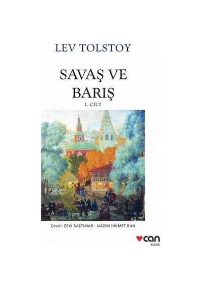 Savaş ve Barış-2 Cilt Takım - Lev Nikolayeviç Tolstoy - Can Yayınları