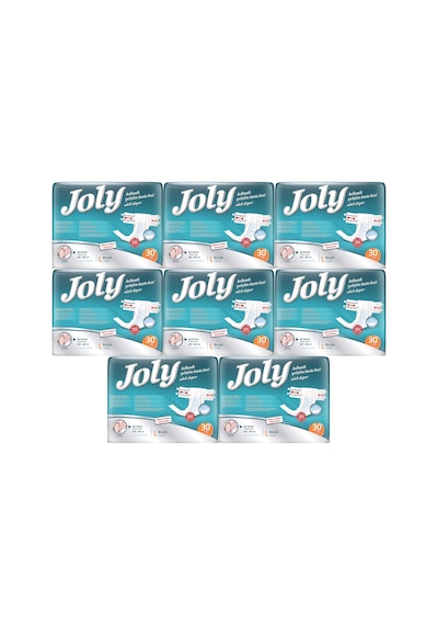 Joly Yetişkin Bezi Bel Bantlı L - Büyük - Large 240 Adet