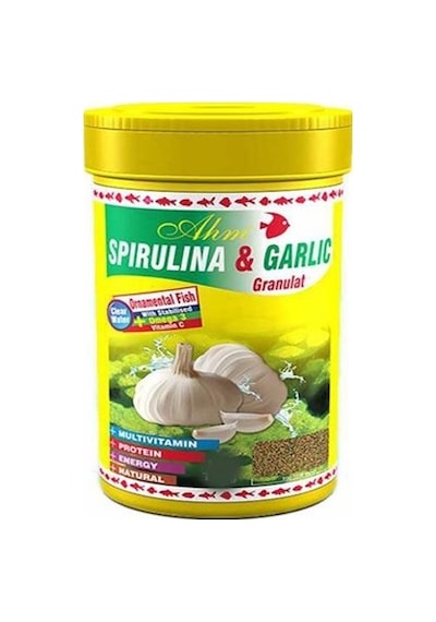 Ahm Spirulina Ve Sarımsaklı Yem 250 Ml