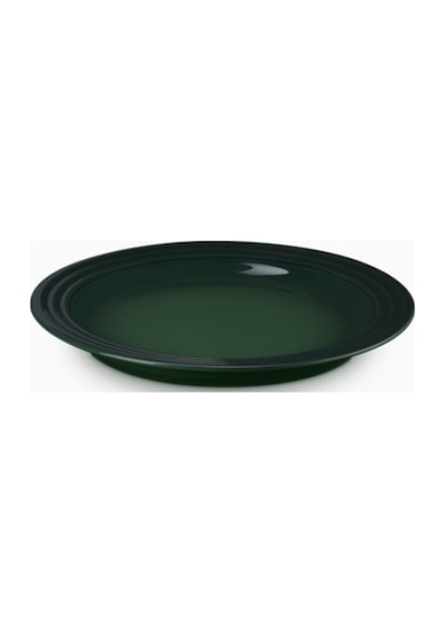Le Creuset Renkli Dayanıklı Tasarım Seramik Kahvaltı Tabağı 22 Cm Koyu Yeşil