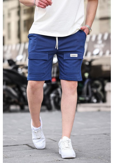 Madmext Lacivert Erkek Basic Şort 6533-lacivert Lacivert