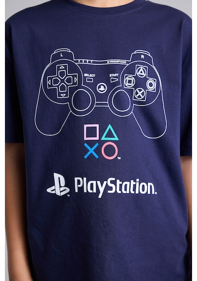 Defacto Playstatıon Oversıze Tişört Erkek Çocuk G9074a826smnv134 Lacivert-nv134 Defacto Playstatıon Oversıze Tişört Erkek Çocuk G9074a826smnv134 Lacivert-nv134