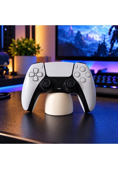 Oyun Kolu Standı Masaüstü Gamepad Organizer, Beyaz