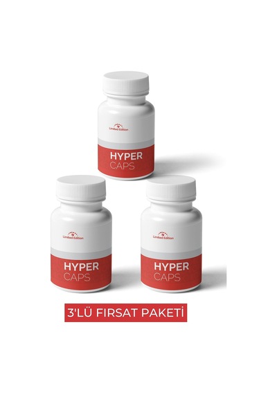 Limited Edition 3 Adet Hyper Caps