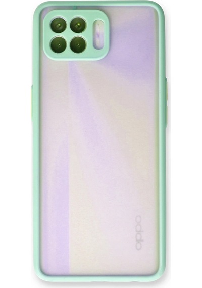Cosmotex Newface Oppo Reno 4 Lite Kılıf Montreal Silikon Kapak - Turkuaz