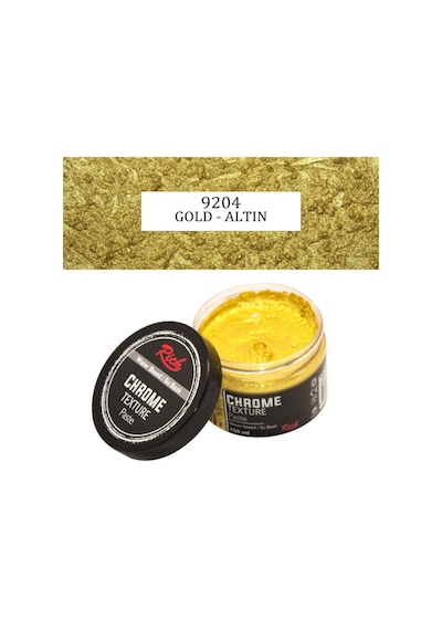 Rich Su Bazlı Chrome Texture Paste 150Ml 9204 Gold