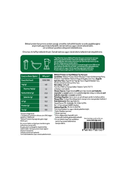 Protein Karışımı Yeşil 250 Gr
