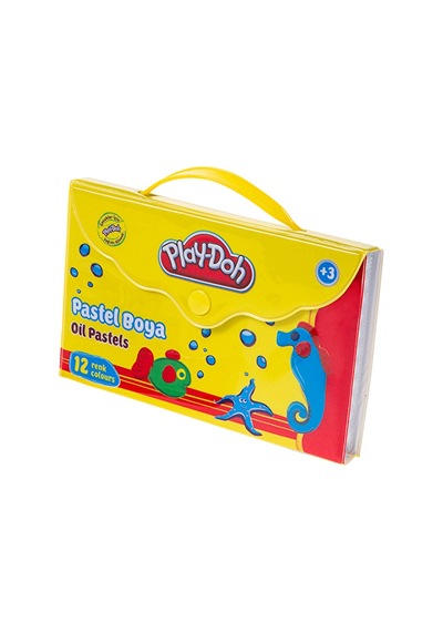 Play-doh 12'li Çantalı Pastel Boya