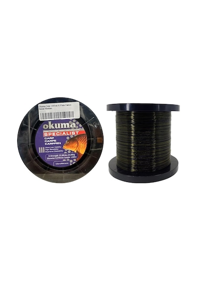 Okuma Carp 1200 Mt 0.37mm Camou Sazan Misinası