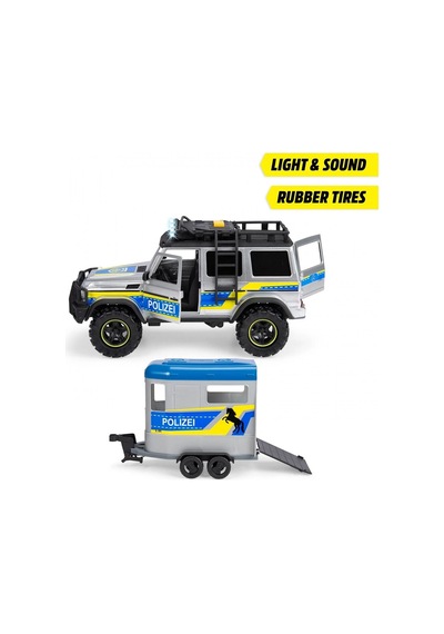 203717007038 Police Horse Trailer Çok Renkli