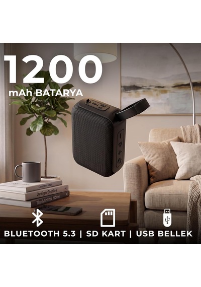 As-03 Taşınabilir Kablosuz Bluetooth 5.3 Hoparlör - 5w Güçlü Ses, 1200 Mah Batarya, Tws Çift Eşleştirme, Kumaş Kaplama, Usb & Tf Kart Girişli Mini Hoparlör Siyah As-03 Taşınabilir Kablosuz Bluetooth 5.3 Hoparlör - 5w Güçlü Ses, 1200 Mah Batarya, Tws Çift Eşleştirme, Kumaş Kaplama, Usb & Tf Kart Girişli Mini Hoparlör Siyah