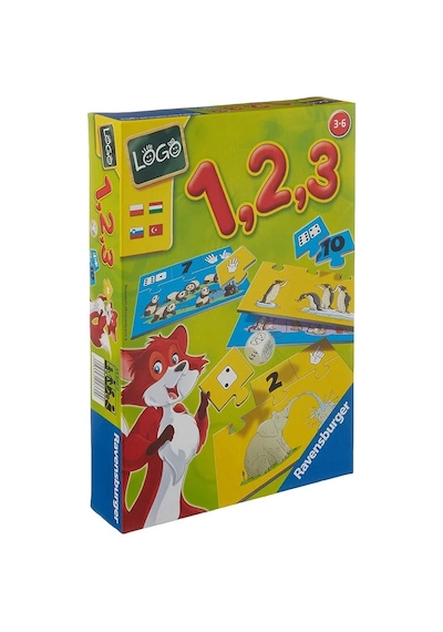 3 Adet Oyuncak Ravensburger Logo 123 243709 Çok Renkli
