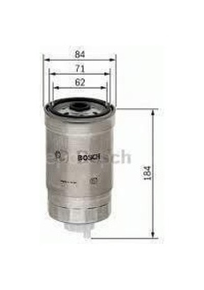 Audı A6 2.0 Tdı 05.2015 - 01.2018 Bosch Mazot Filtresi Filitre