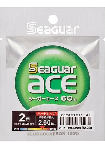 Seaguar Ace Fluoro Carbon Misina 60mt 0.128 Mm