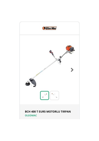 Bch 400 T Eur5 Motorlu Tırpan Oleomac