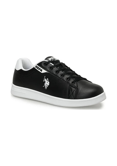 U.s. Polo Assn. Costa 4fx Siyah Erkek Sneaker Siyah Siyah