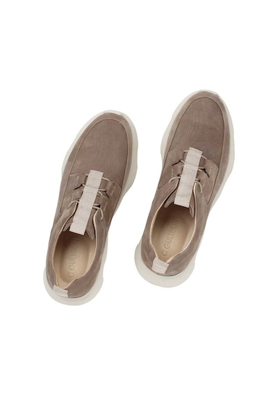 Erkek Kum Nubuk Deri Sneaker Kum Beji