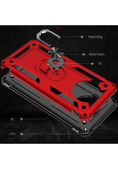 Xiaomi Redmi Note 9 Pro 5g Kılıf Zore Vega Kapak Siyah