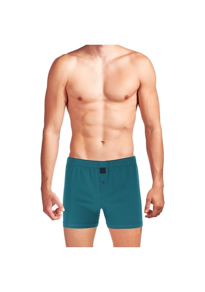 The Don Petrol Yeşili Renk Jersey Penye/Örme Boxer