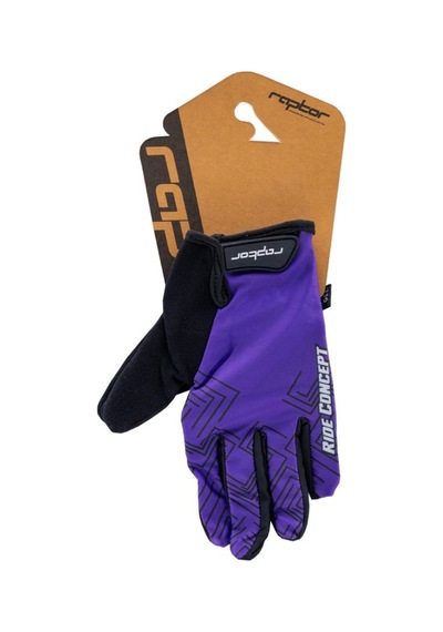 Raptor Matrıx Uzun Parmak Eldiven Comfort-gel - Cyber Purple - Xs Mor