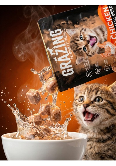 Premium Yavru Kedi Yaş Maması Tavuklu 85 Gr X 24 Adet Gelişim Sağlar