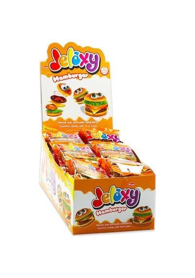 Jelaxy Hamburger 20 Gr. 24 Adet (1 Kutu)