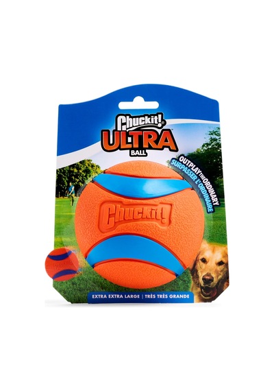 Ultra Ball Xxlarge - Süper Zıplama Ve Suda Yüzme Özelliklerine Sahip, Dayanıklı Ve Uzun Ömürlü Doğal Kauçuk Köpek Topu