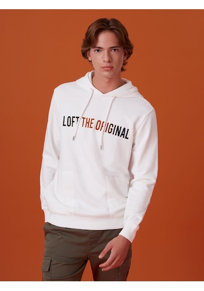 LOFT Regular Fit Erkek Sweatshirt Lf2030979 Q1.v1 Beyaz