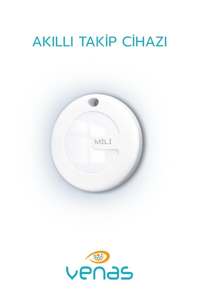 Akıllı Takip Cihazı Tag Akıllı Apple Uyumlu AirTag Telefondan İzlenebilir Tekli Paket