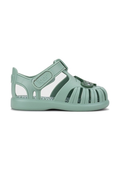 Igor Tobby Croco Çocuk Timsah Desenli Sandalet - Yeşil S10371-361