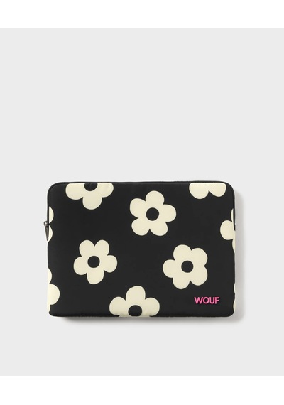 Wouf Night Daisy 13" & 14" Kadın Laptop Kılıfı Ss260012 33x25x4 Cm Siyah