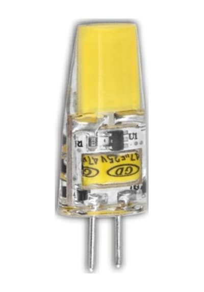 1 Adet Cata Ct 4252 Kapsül Led Ampul 4w 12v Gün Işığı 3200k G4 Duy 2700K