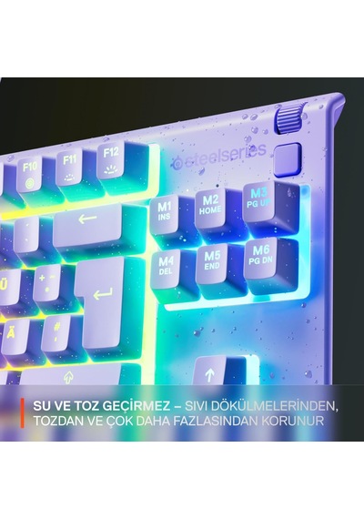 Steelseries Apex 3 Tkl Rgb Suya Ve Toza Dayanıklı Türkçe Gaming K