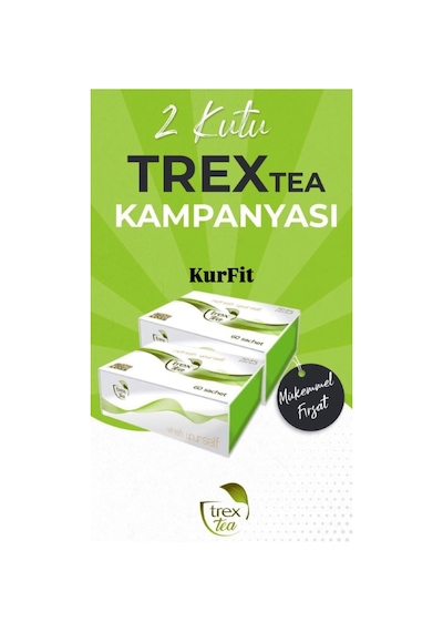 Trex Tea  Bitki Çayı 2 x 60'lı