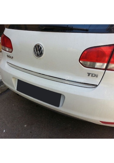 Vw Golf 6 Bagaj Alt Çıta Krom 2009-2012 Krom Bagaj Çıtası