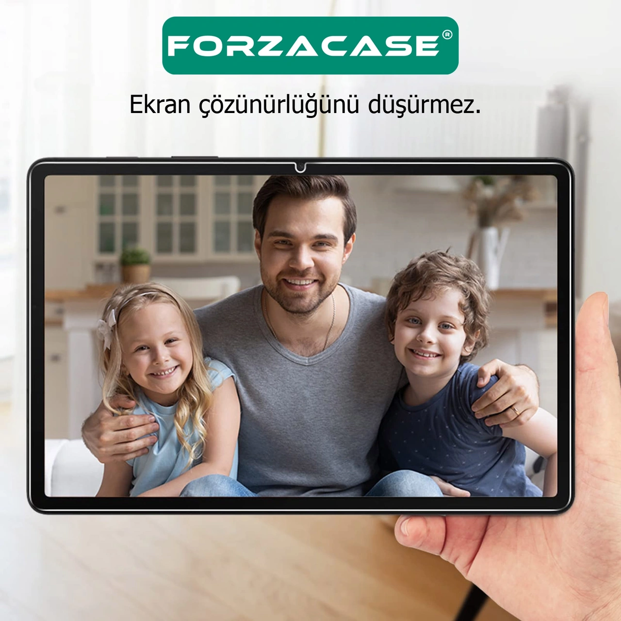 Forzacase Xiaomi Redmi Pad 2 Pro 12.1 İnch İle Uyumlu Temperli Kırılmaz Cam Ekran Koruyucu - Fc021