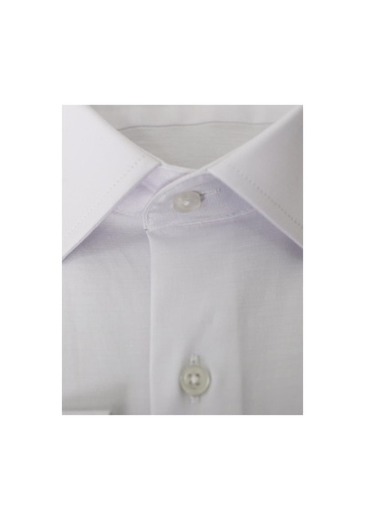 UKİ Uki Beyaz Saten Slim Fit Klasik Gömlek