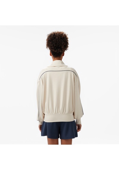 Nautica Kadın Ekru Regular Fit Dik Yaka Sweatshirt 026 55k600t Krem