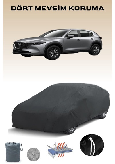 Siyah, Mazda Cx-5 2, Araba Brandası, Oto Örtüsü, Araba Çadırı Siyah