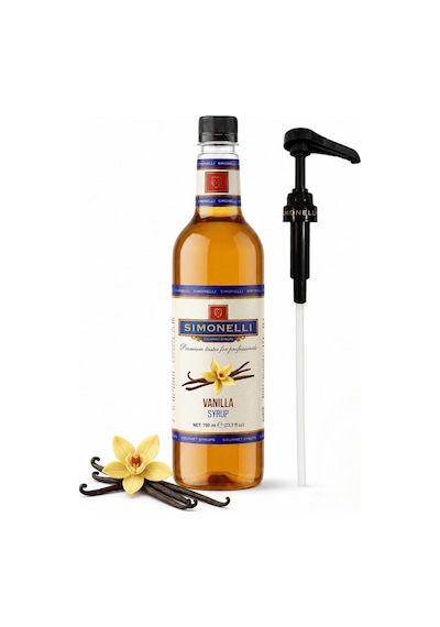 Simonelli Vanilya Kahve Şurubu 70 ML + Pompa