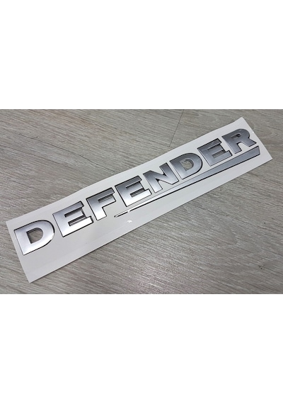 Land Rover Defender Arka Yazı 3D Kabartma (345957529)