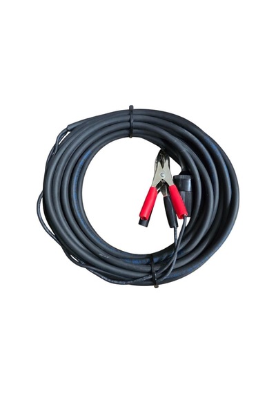 Aküden Bağlantılı Araç Çakmaklık Uzatma Kablosu Akü Maşalı 12-24 V/16a 2 X1,5mm Ttr Bakır 10mt-siyah