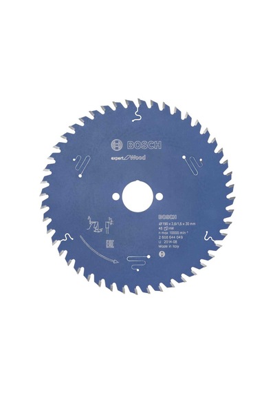 Bosch Expert Serisi Ahşap için Daire Testere Bıçağı 190*30 mm 48 Diş